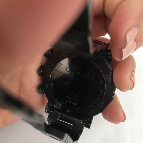 Gucci G-Chrono 101m chronic wrist watch